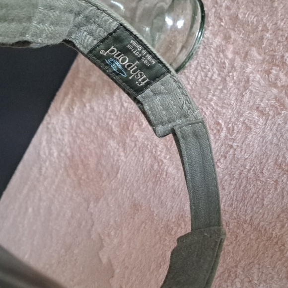 Fishpond Hat Cap Visor Strap Back Fly Fishing Outdoor Script Logo - Picture 4 of 5